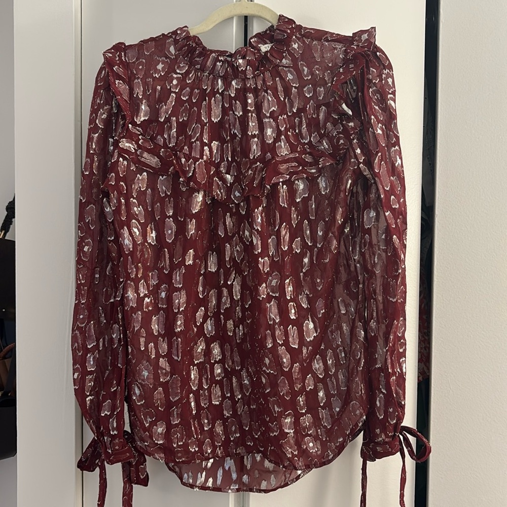 Veronica Beard Brooks Blouse